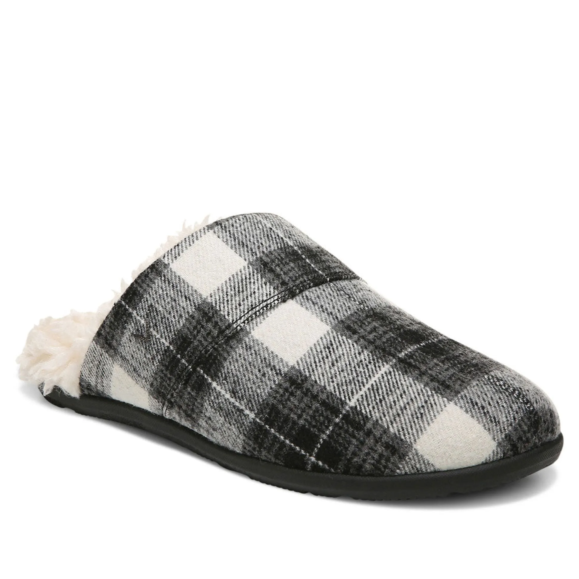 Men Vionic Slippers | Alfons Mule Slipper (Plaid)