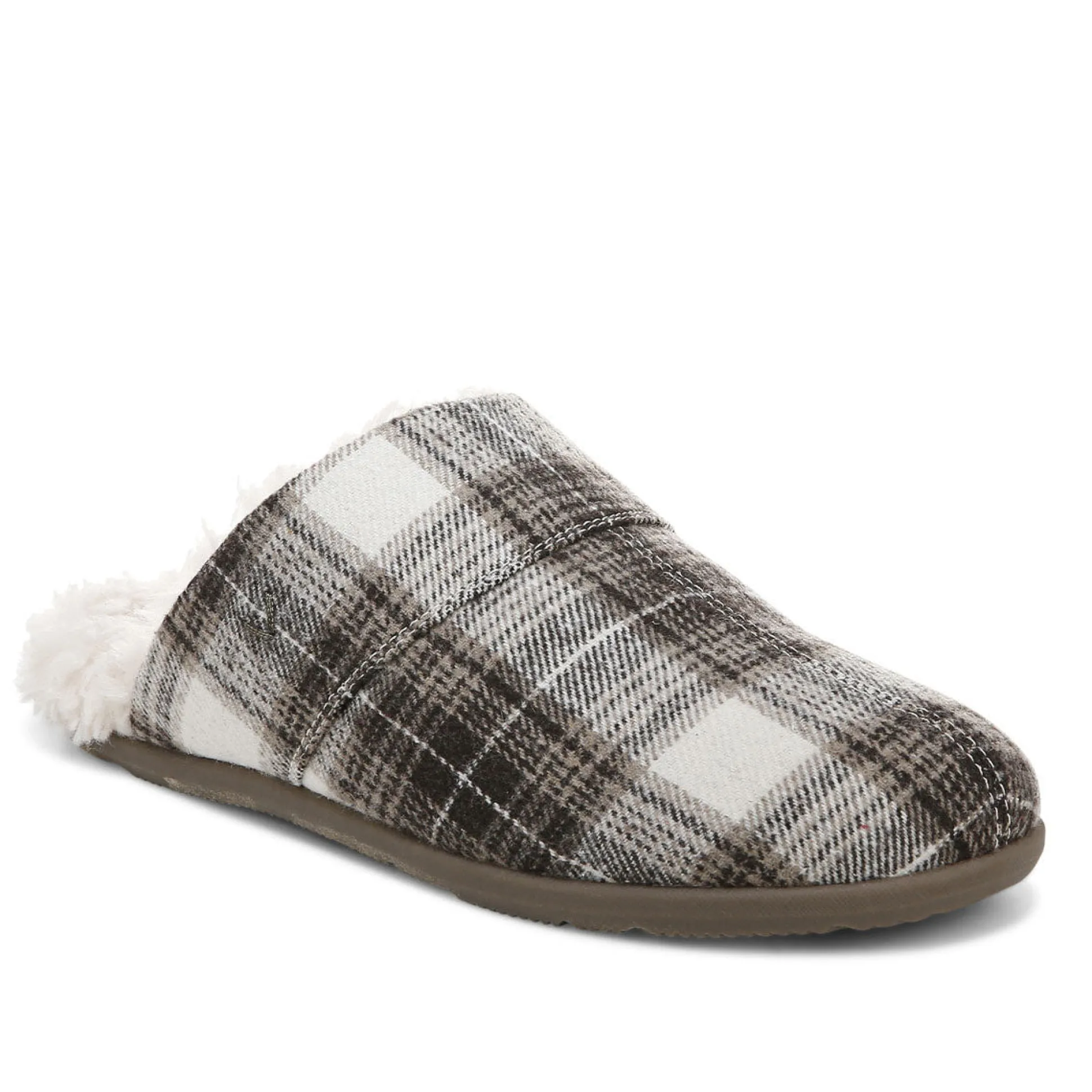 Men Vionic Slippers | Alfons Mule Slipper (Plaid)